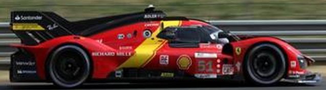 Ferrari 499P #51 Ferrari AF Corse Winner 24H Le Mans 2023 Guidi/Calado/Giovinazzi 1:43 Looksmart Model