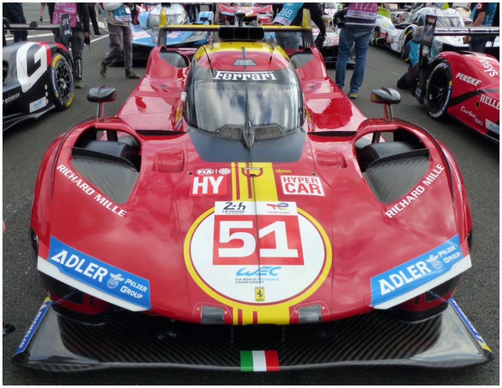 Available To Order – Ferrari 499P #51 Ferrari AF Corse 3rd Le Mans 24H 2024 Guidi/Calado/Giovinazzi 1:43 (LOO LM183)