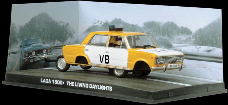 Lada 1500 police car-Bond The Living Daylights 1:43 – diecast model