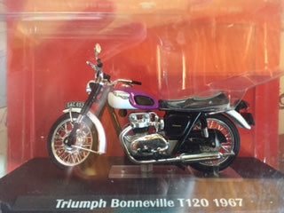 Available To Order – Triumph Bonneville T120 - 1967 (((NO CASE))) 1:24 Magazine Model Model (MAG GA01)