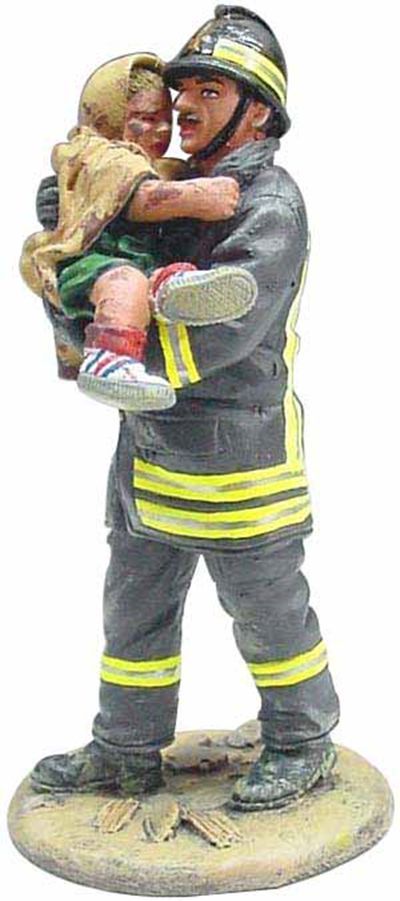 Fireman firedress San Giuliano Italy 2003 1:32 – diecast model