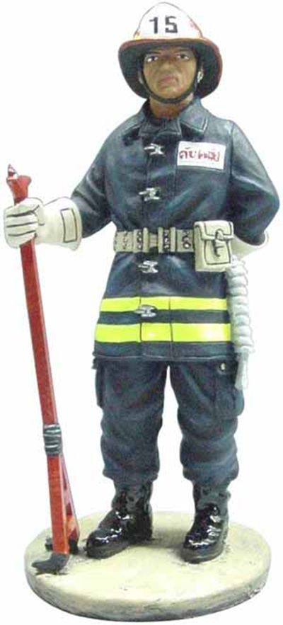 Fireman - Bangkok - Thailand - 1975 1:32 – diecast model
