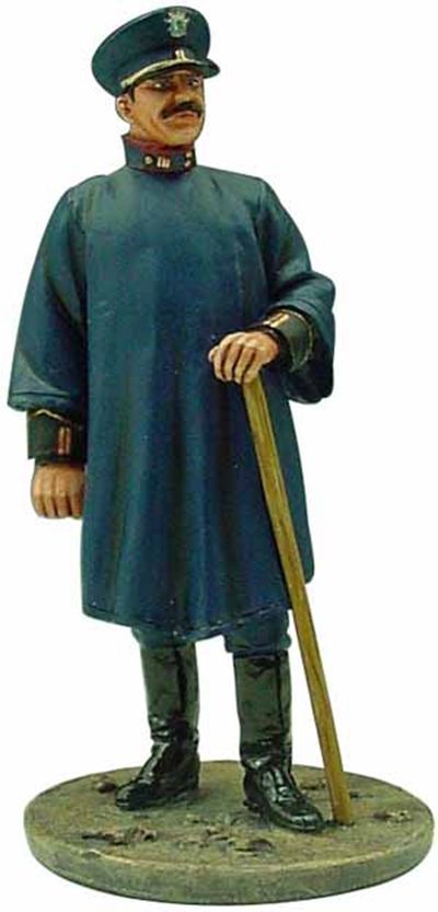 Fireman ceremonial dress Madrid Spain 1951 1:32 – diecast model