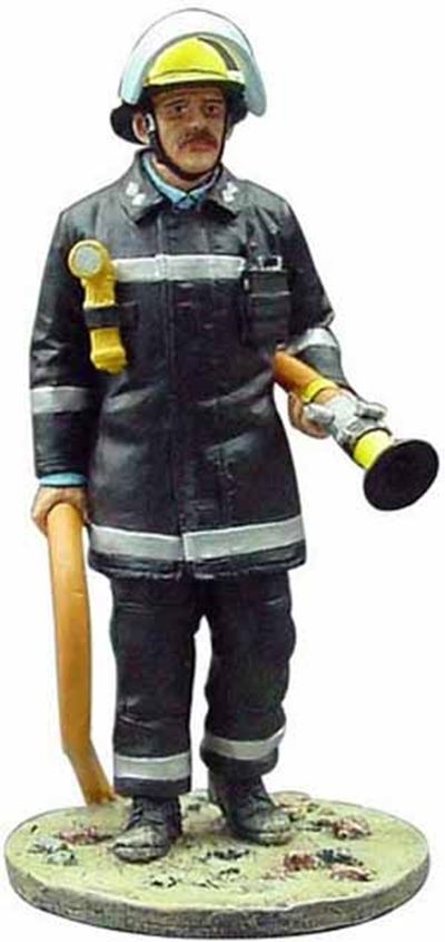 Fireman - fire dress - London - UK - 1985 1:32 – diecast model