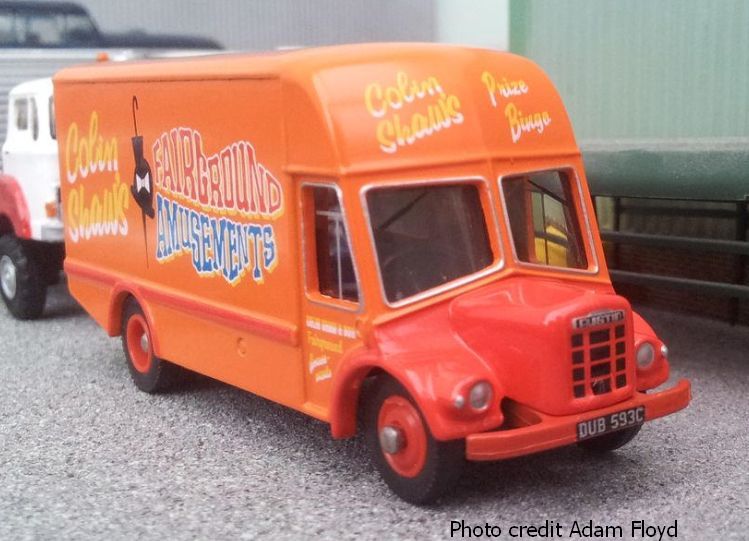 Austin Noddy Van - Colin Shaw 1:76 – diecast model