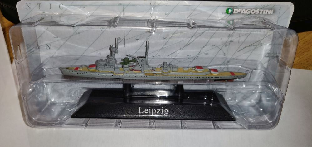 Leipzig Light Cruiser, 1929 1:1250 – diecast model