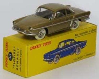 Renault Floride (543) Atlas reproduced 'Dinky' – diecast model
