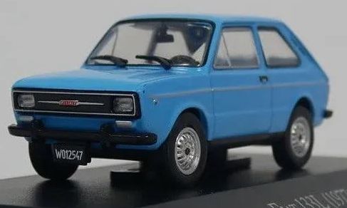 Fiat 133 Celeste Blue 1977 Unforgetable cars - Argentina 1:43 – diecast model