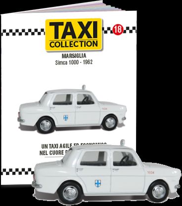 Simca 1000 - Marseille 1962 Taxi of the world - Centauria 1:43 – diecast model