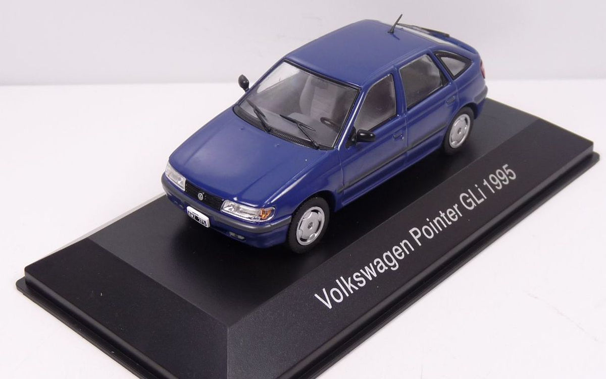 VW Pointer GLI 1994 - Blue Anos 80/90 1:43 – diecast model