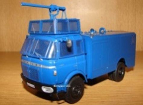Berliet GBK80 Fourgon-Pompe Gendarmerie 1:43 – diecast model