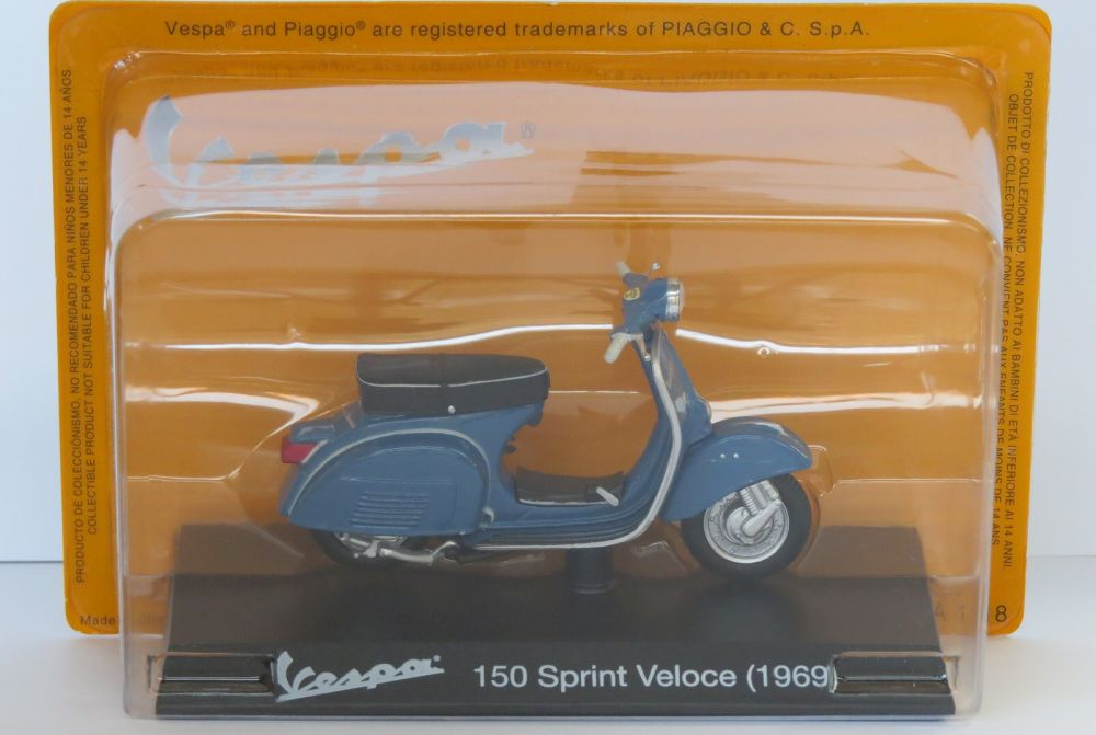 Vespa 150 SPRINT VELOCE - 1969 Vespa Collection in 1:18 1:18 – diecast model