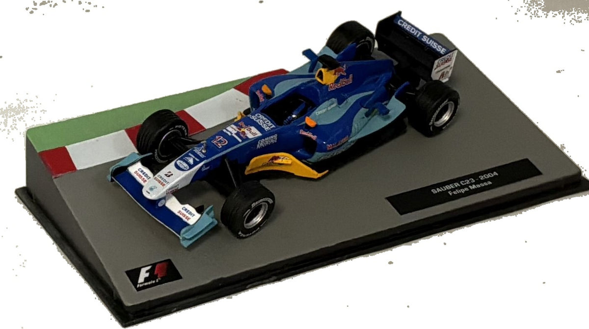 Available To Order – Sauber C23 - 2004 Felipe Massa F1 Collection - Cased 1:43 (MAG NS025)