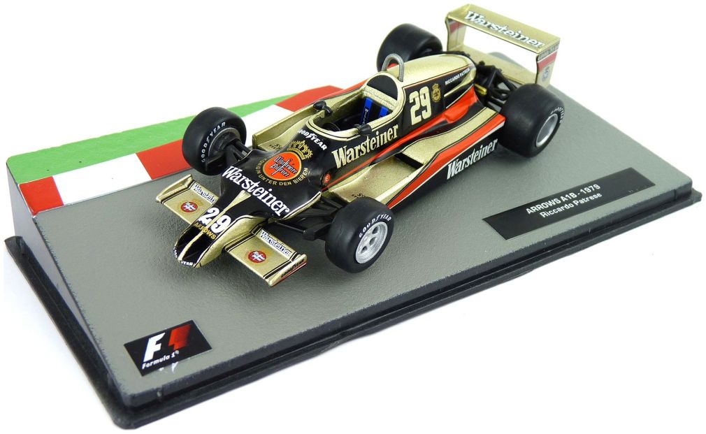 Arrows A1 - 1979 Riccardo Patrese F1 Collection - Cased 1:43 – diecast model