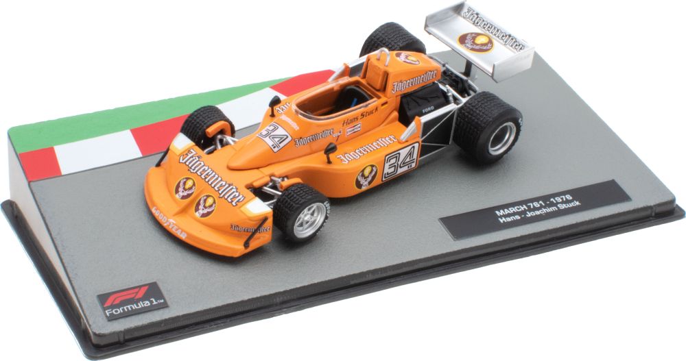 Available To Order – March 761 - 1976 Hans-Joachim Stuck F1 Collection - Cased 1:43 (MAG NS156)
