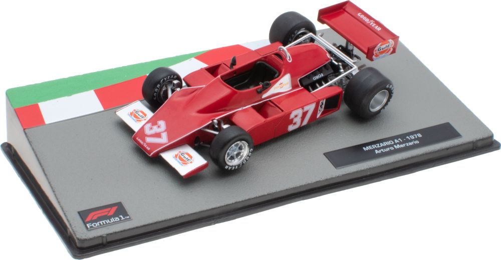 Merzario A1 - 1978 Arturo Merzario Red F1 Collection - Cased 1:43 – diecast model