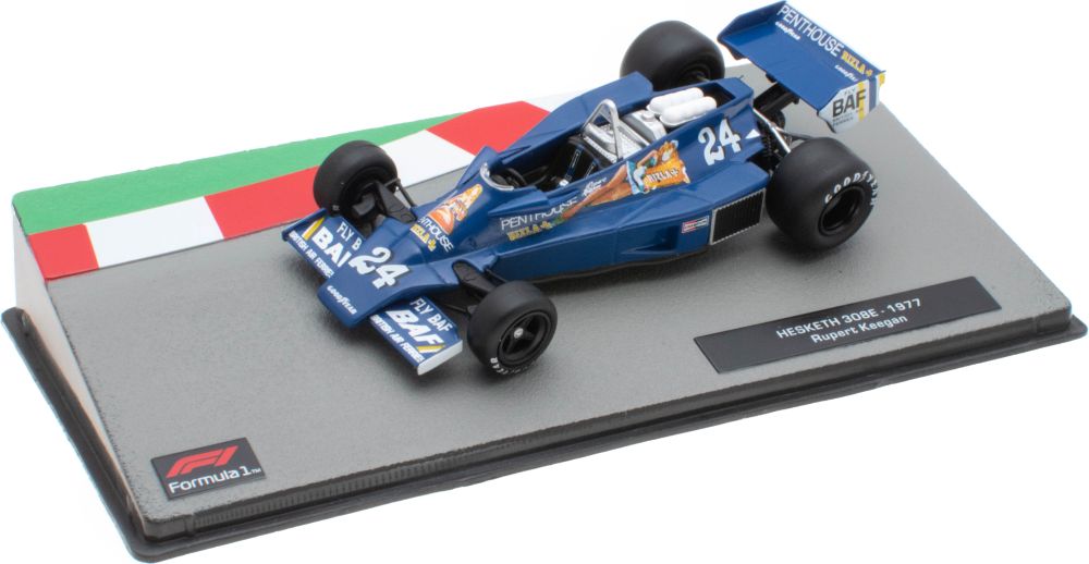 Hesketh 308E - 1977 Rupert Keegan F1 Collection - Cased 1:43 – diecast model