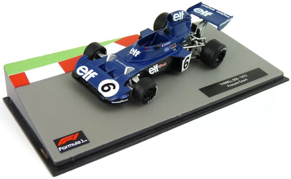 Tyrrell 006 - 1973 Francois Cevert F1 Collection - Cased 1:43 – diecast model