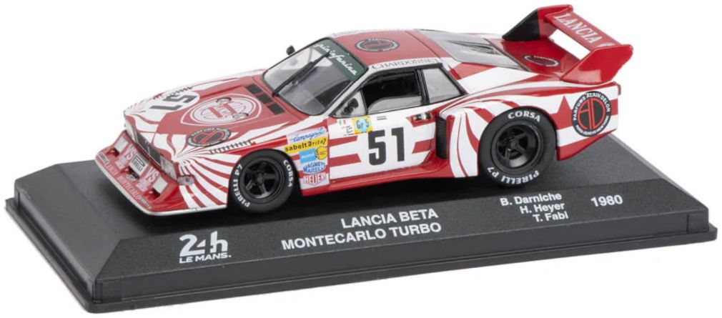 Lancia Beta Montecarlo Turbo 1980 Derniche/Heyer/Fabi - Le Mans Collection 1:43 – diecast model