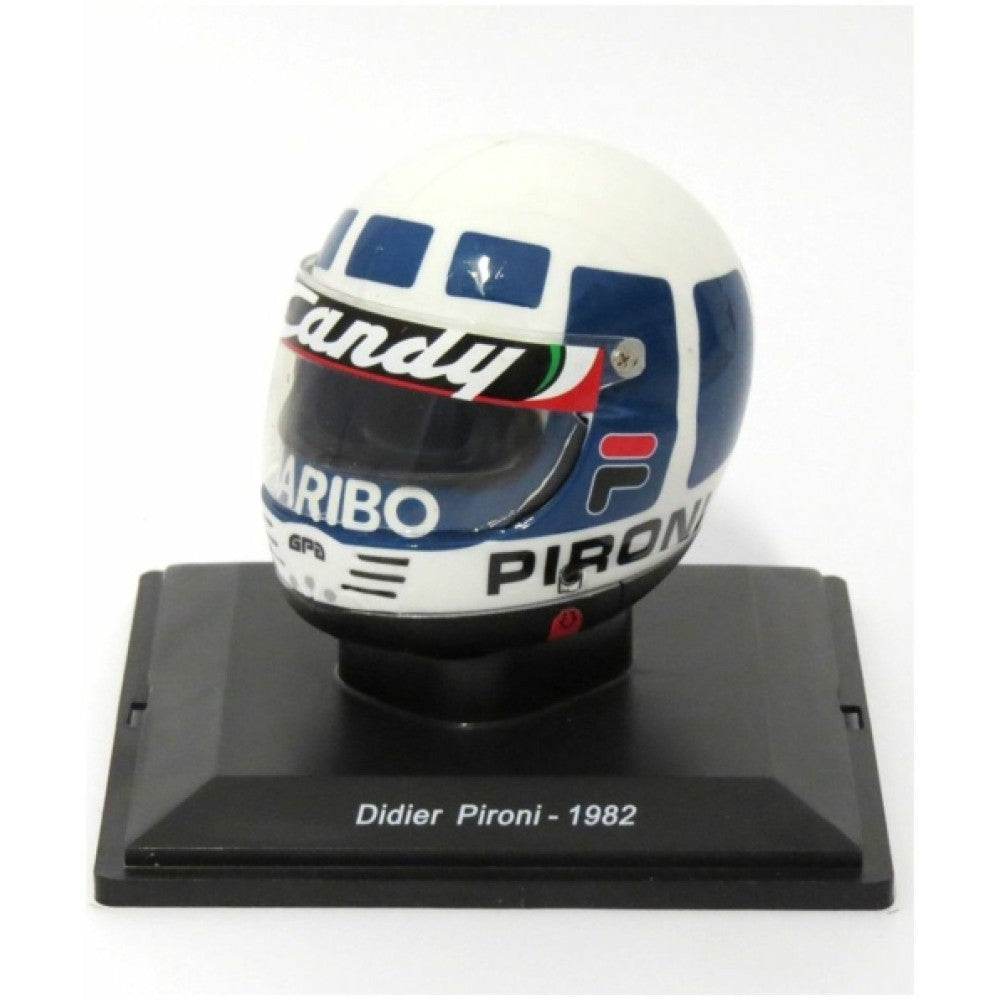 MAGPV23 - 1:5 Didier Pironi - 1982 - Ferrari F1 Helmet Collection - Cased Basement Model