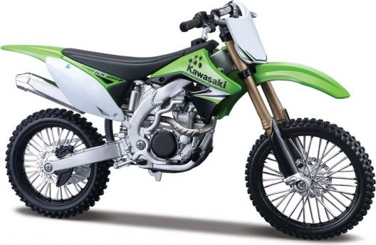Available To Order – Kawasaki KX 450F - Green (1:12) 1:12 Maisto Model (MAI 08141G)