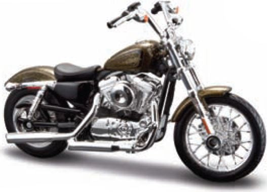 Available to Order – H-D 2013 Xl 1200V Seventy-Two - Bronze 1:18 (MAI 14077)