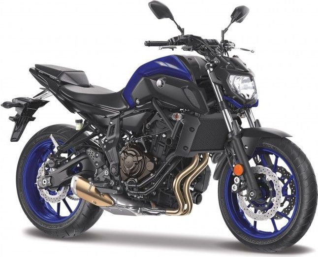 Available To Order – Yamaha Mt07 2018 Blue/Black 1:18 Maisto Model (MAI 18855)