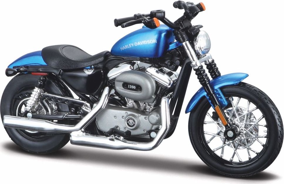 Available to Order – Harley-Davidson Xl 1200N Nightster 2012 Blue (37) 1:18 (MAI 18861)