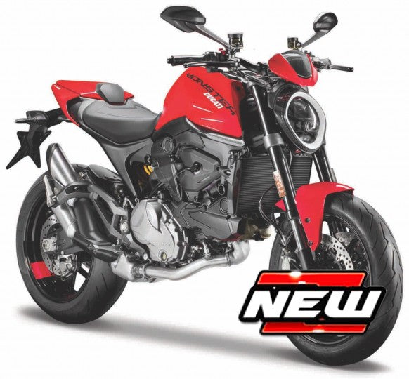 Available to Order – Ducati Monster 2021 Red 1:18 (MAI 20131)
