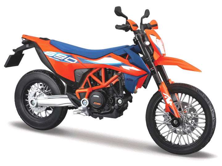 Available to Order – KTM 690 SMC R Orange/Blue/White 1:12 (MAI 23094)