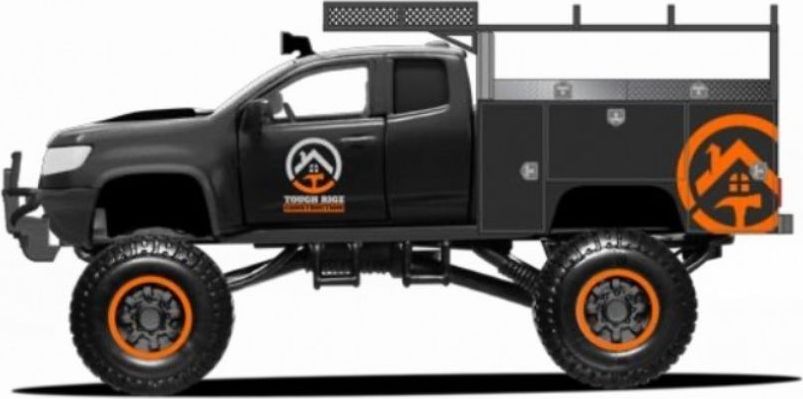 Available To Order – Chevrolet Colorado ZR2 2017 Black 4.5" (MAI 25205-3)