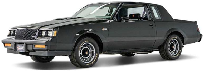 Buick Grand National Black 1:18 Maisto Model