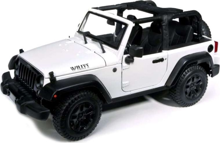 Available to Order – Jeep Wrangler Open Top 2014 - White 1:18 (MAI 31610W)