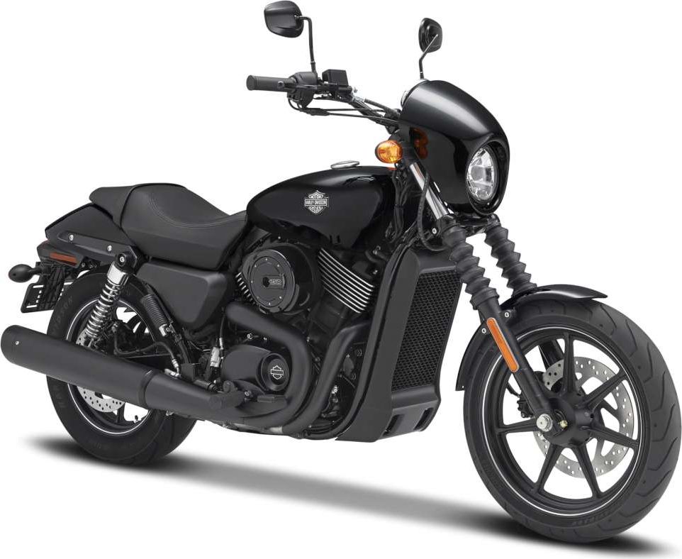 H-D Street 750 - Matt Black 2015 (1:12) 1:12 – diecast model