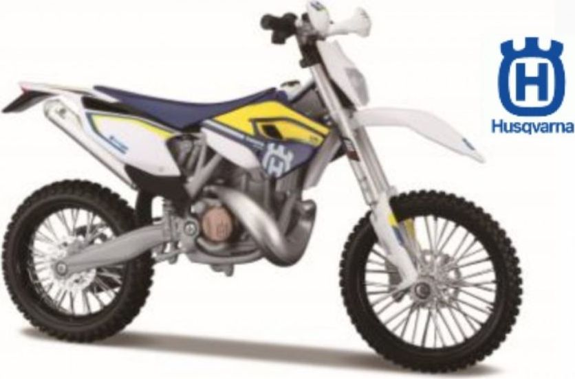 Available to Order – Husqvarna FE501 White/Blue 1:12 (MAI 32706)