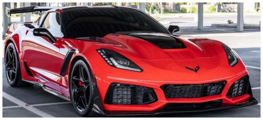 Chevrolet Corvette ZR1 Red 1:24 Maisto Model