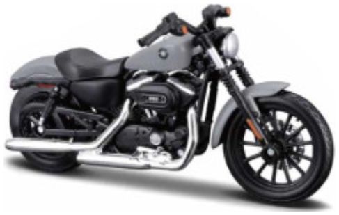 Available to Order – Harley Davidson 2022 Sportster Iron 883 Grey (43) 1:18 (MAI 34360-4)