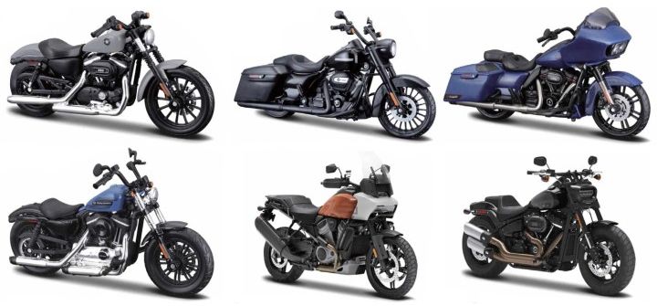 Available to Order – Harley Davidson Set 12pcs NO:43 1:18 (MAI 34360-43)