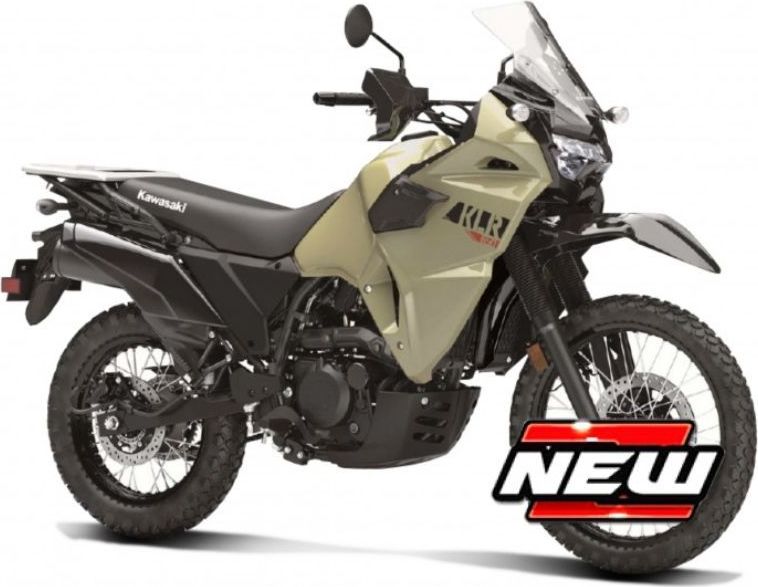 Available to Order – Kawasaki KLR 650 2021 - Kahki Green (21836) 1:18 (MAI 39300K)