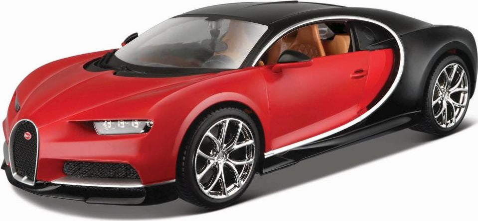 Available To Order – Bugatti Chiron Kit - Red/Black 1:24 (MAI 39514)