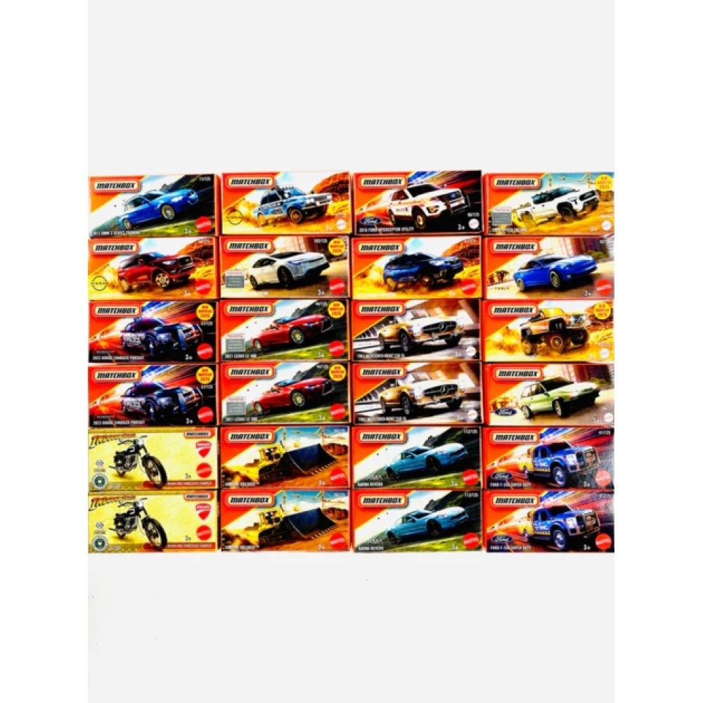 Available to Order – X48 Matchbox Power Grabs Vehicle Assortment Mattel Toys Model (MATDNK70-975B)