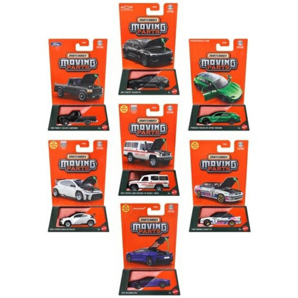 Available To Order – MATFWD28-978N - X8 Matchbox 1:64 Moving Parts 2026 Assortment N Case Hot Wheels Model (MATFWD28-978N)
