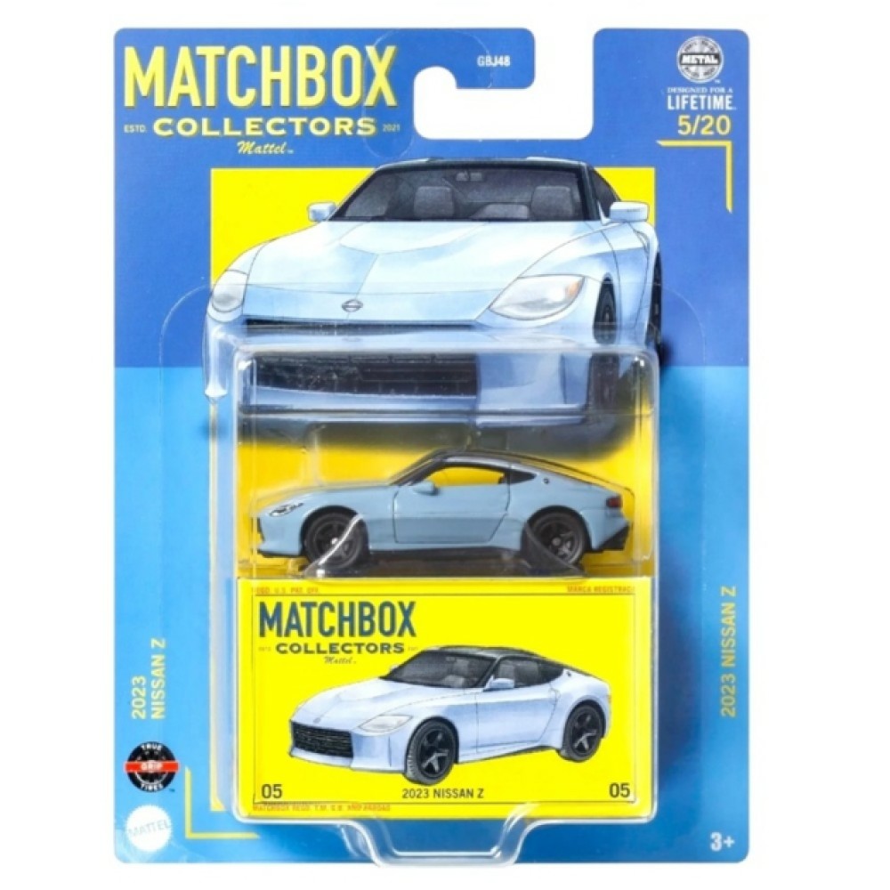 Available to Order – Collectors 2023 Nissan Z 5/20 Model (matgbj48-hvw20) Matchbox Model (MATGBJ48-HVW20)