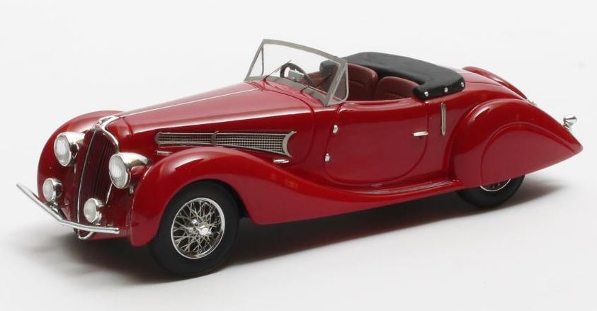 Available To Order – Delahaye 135MS GSR Fig.& Fal. Red 1939 1:43 (MAX 40408-031)