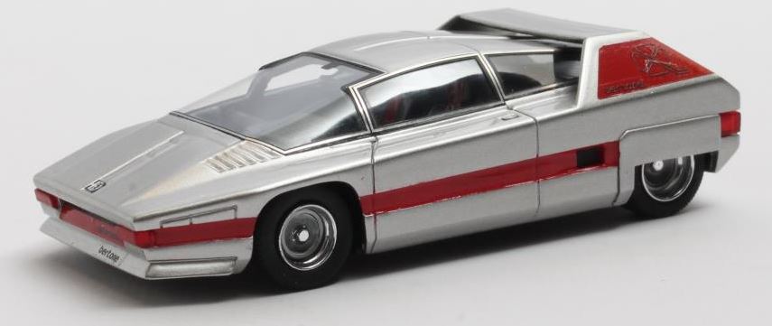 Available To Order – Alfa Romeo Navajo Bertone silver 76 1:43 Matrix Model (MAX 50102-121)