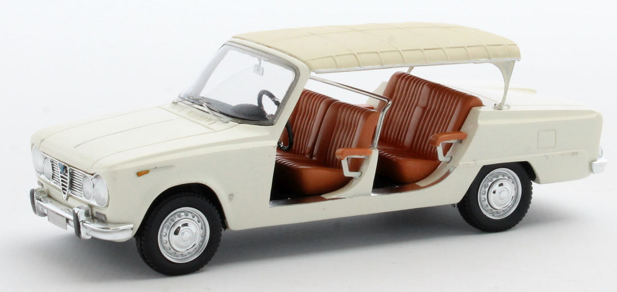 Available To Order – Alfa Romeo Giulia Torpedo Colli Closed White 1965 1:43 Matrix Model (MAX 50102-162)