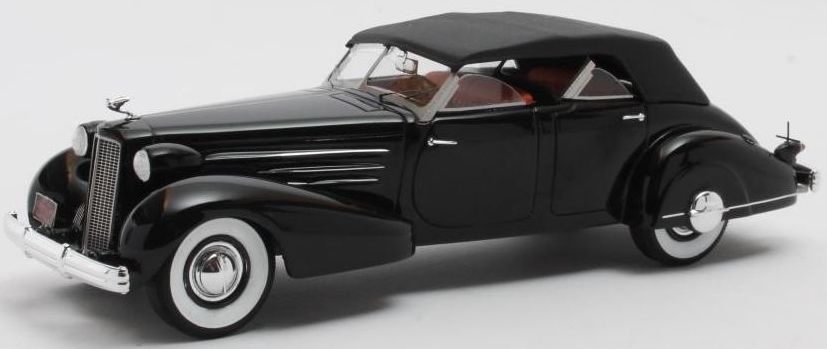 Available To Order – Cadillac V16 DCS Phaeton Open Closed 1937 1:43 Matrix Model (MAX 50301-102)