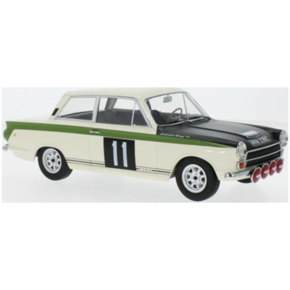 THIS ITEM IS AVAILABLE TO ORDER FROM OUR SUPPLIER - 1:18 MCG MCG18435 FORD LOTUS CORTINA MK I NO.11 RAC RALLY B.SODERSTROM/G.PALM