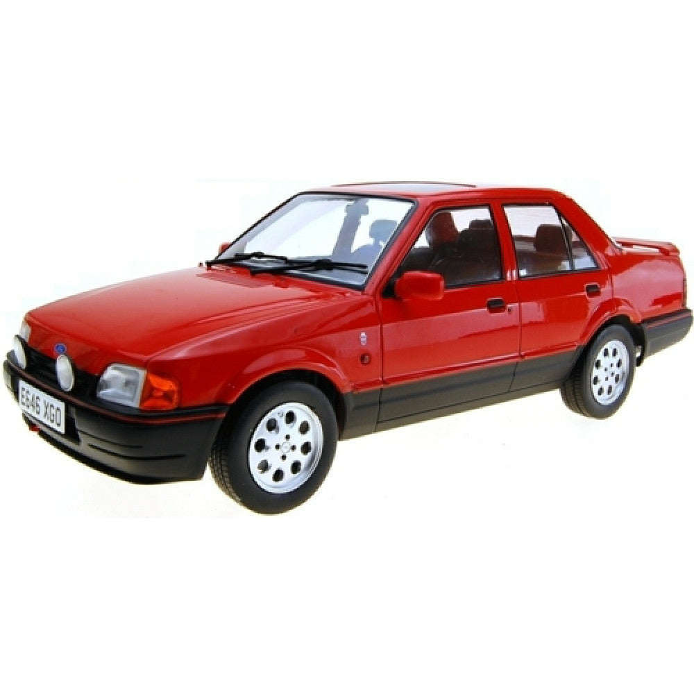 Available To Order – MCG18847 - 1:18 Ford Orion MK II Ghia Red RHD W/pepperpot Alloys (uk Exclusive 500pcs) MODEL CAR GR Model (MCG18847)