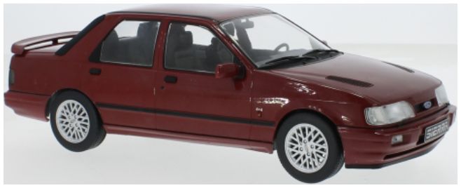 Available to Order – Ford Sierra Cosworth 4x4 Metallic Dark Red 1990 1:18 (MCG 18354)